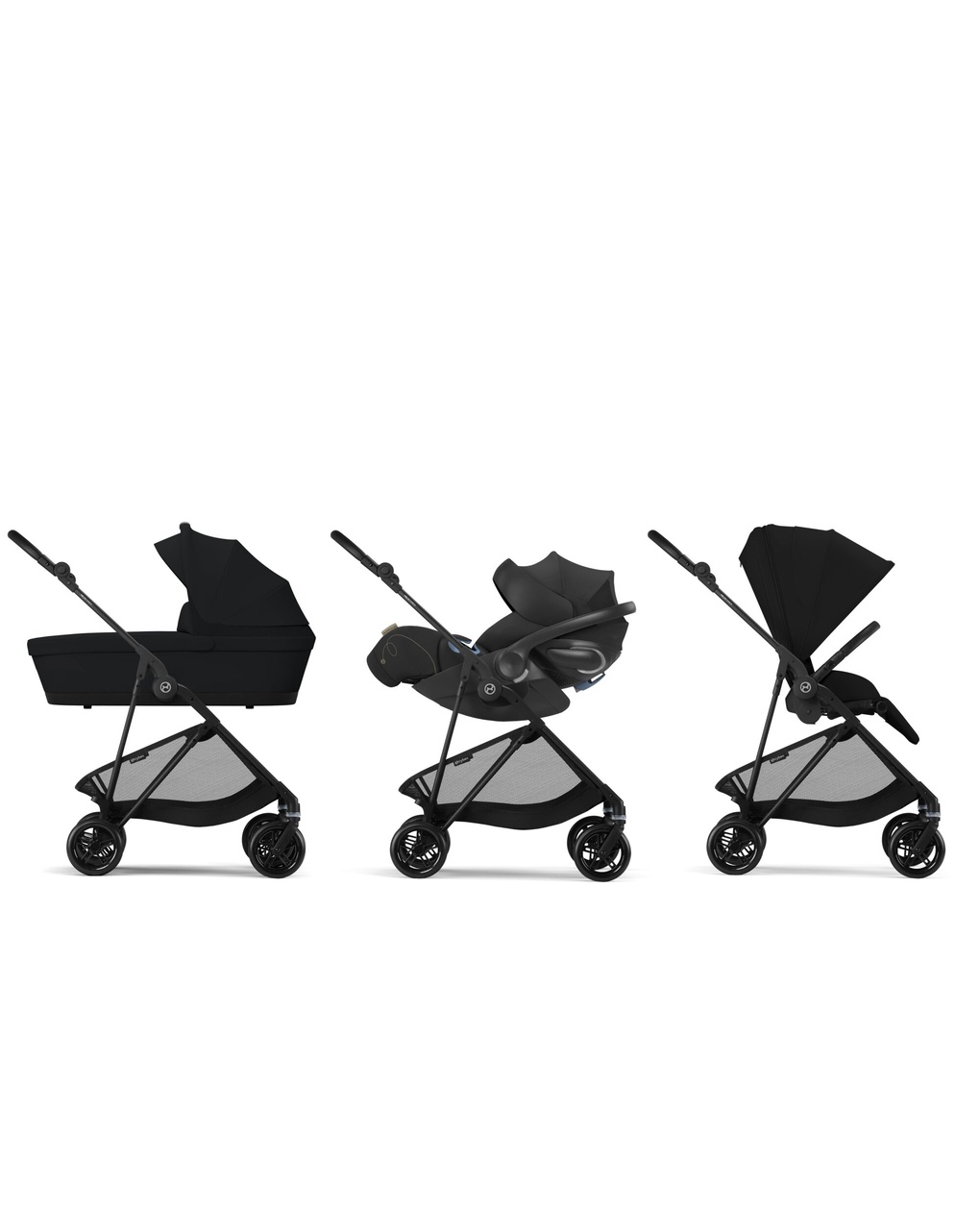 Navicella melio cot/magic black - cybex