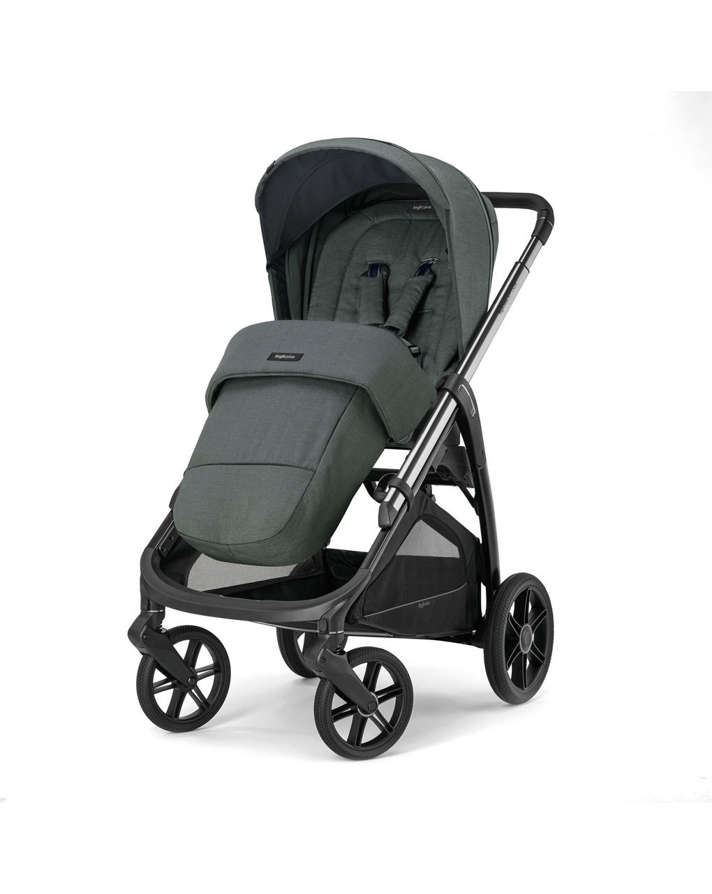 Passeggino aptica telaio litio black colore emerald green - inglesina