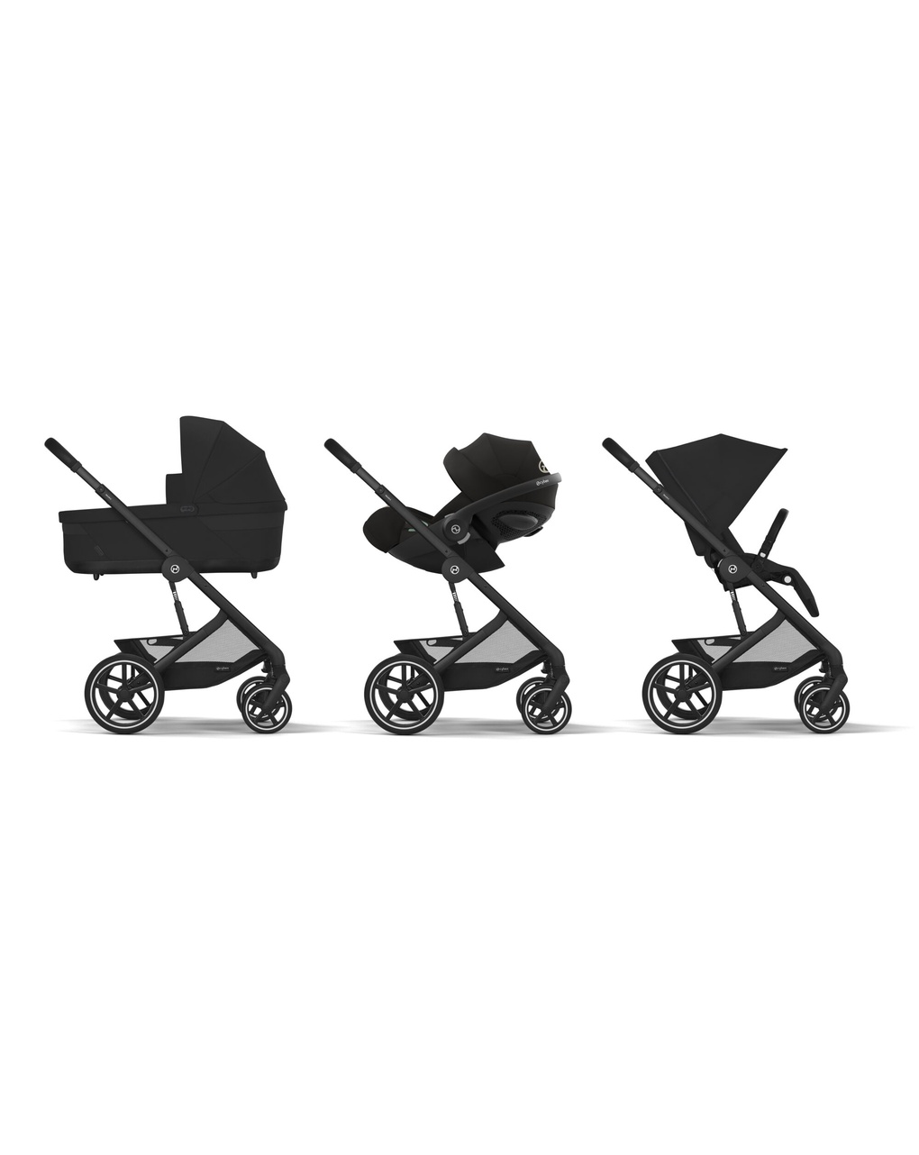 Trio balios s lux travel set one box comfort moon black cloudg – cybex