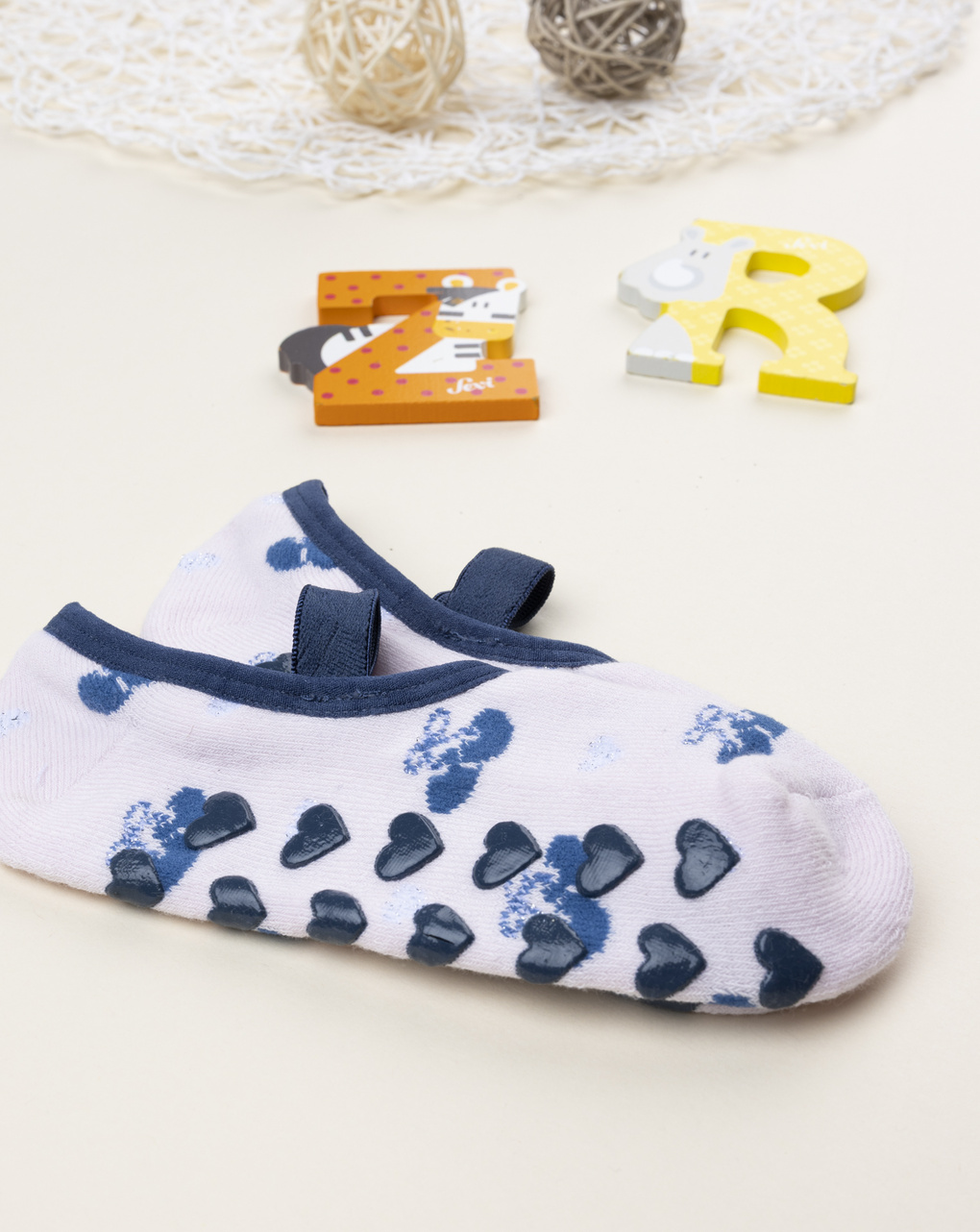 Ballerine in tessuto bimba rosa/blu