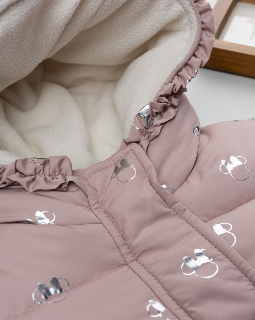 Piumino bimba minnie allover