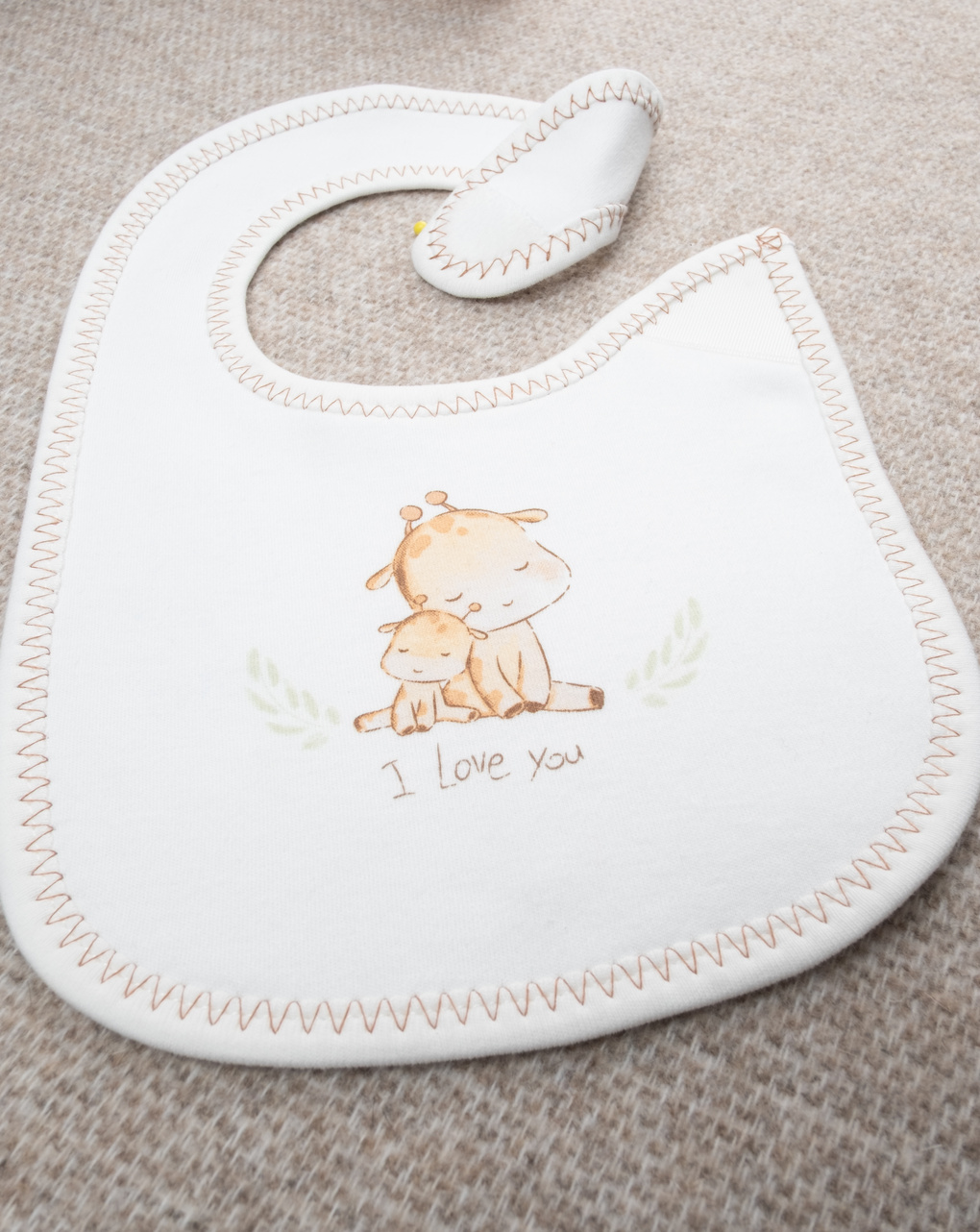 Bavaglino bimbo giraffe