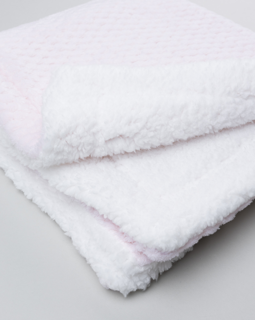 Coperta neonata rosa chiaro