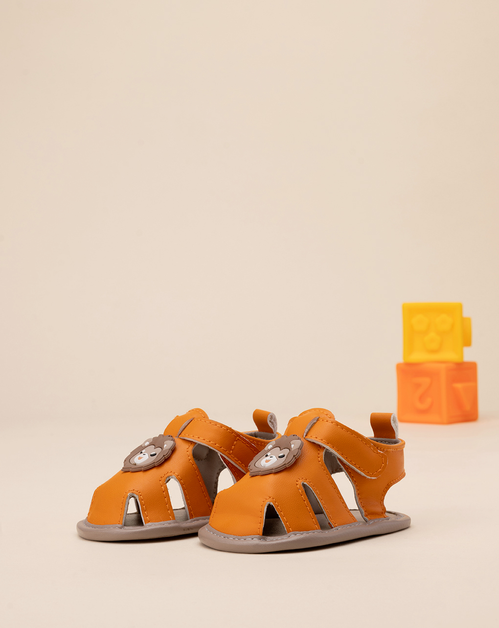 Sandali sand bimbo arancione
