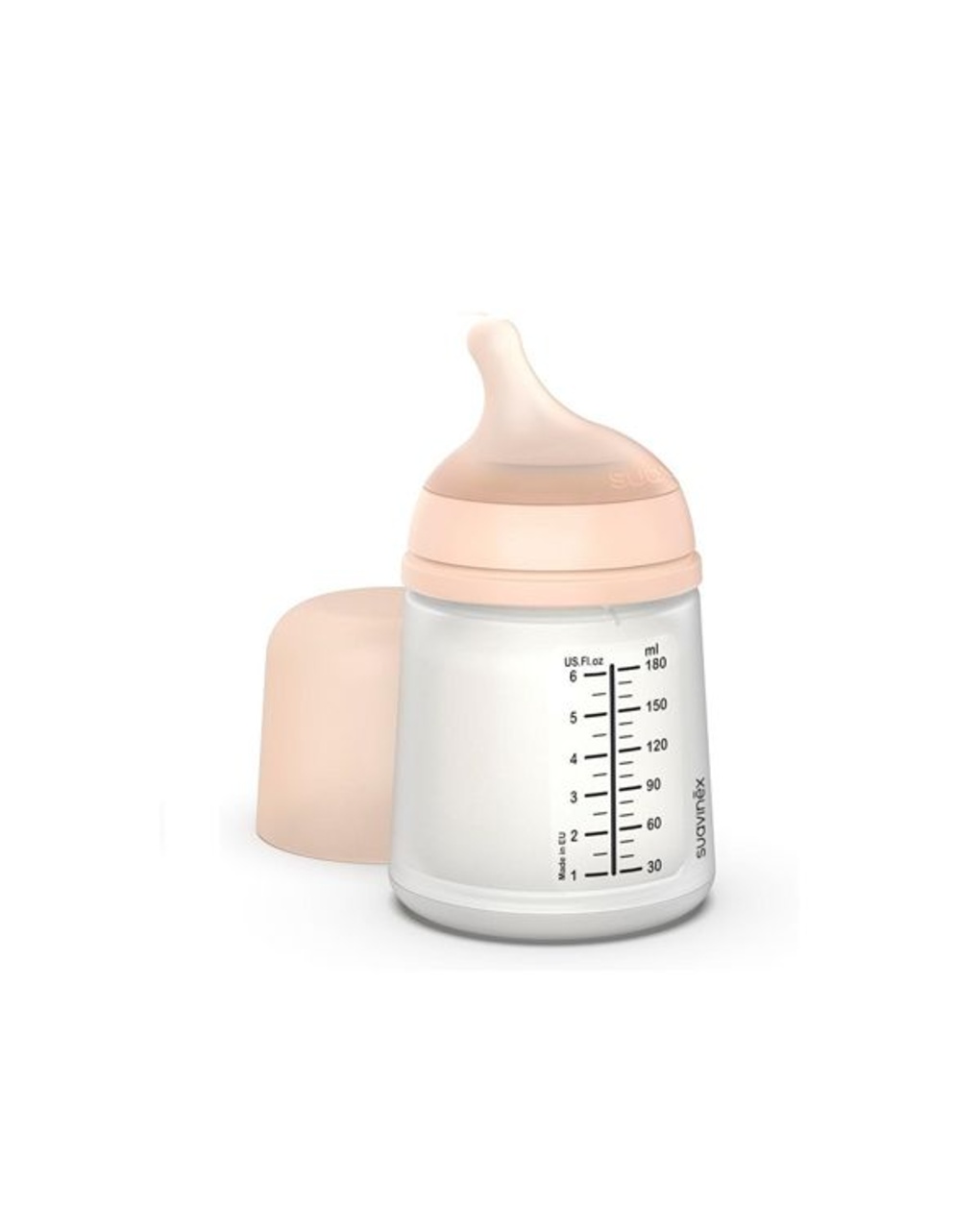 Biberon anti colica zero.zero 180ml flusso adattabile - suavinex