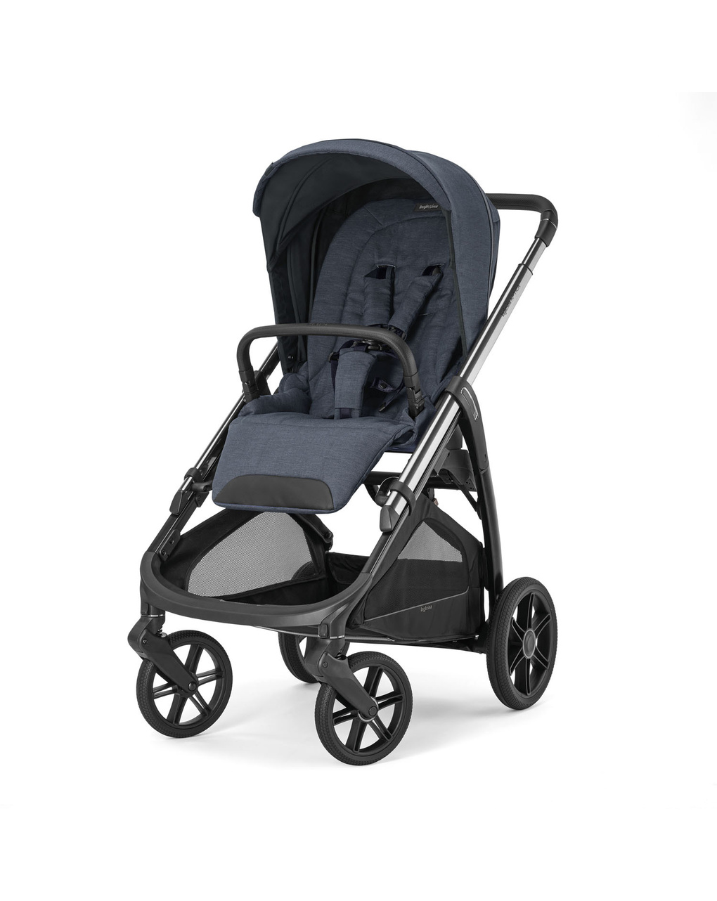 Passeggino aptica telaio litio black colore resort blue - inglesina