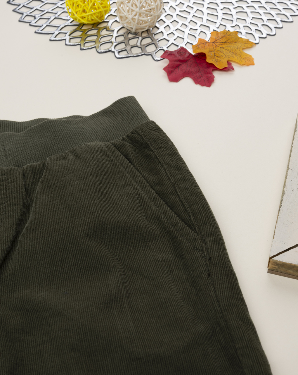 Pantalone bimbo verde