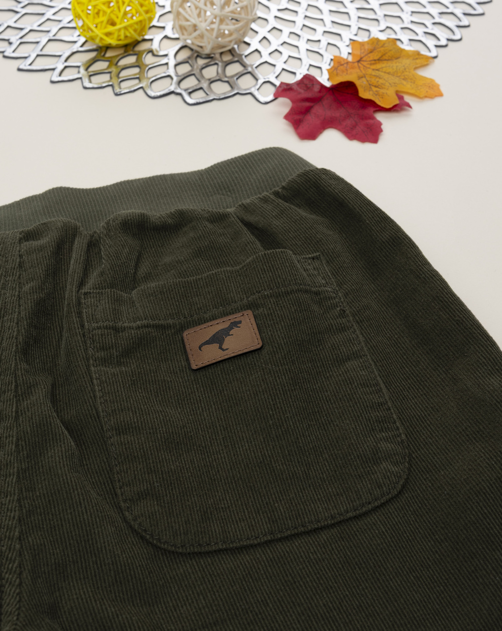 Pantalone bimbo verde