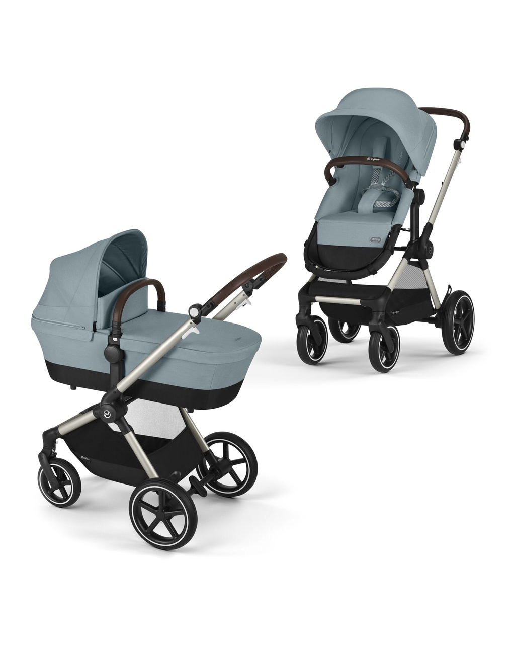 Duo eos lux tpe stormy blue light blue - cybex