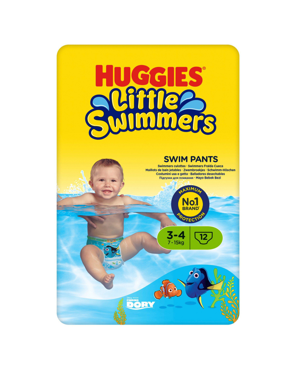 Pannolini costumino little swimmers taglia 3-4 (7-15 kg)  - huggies