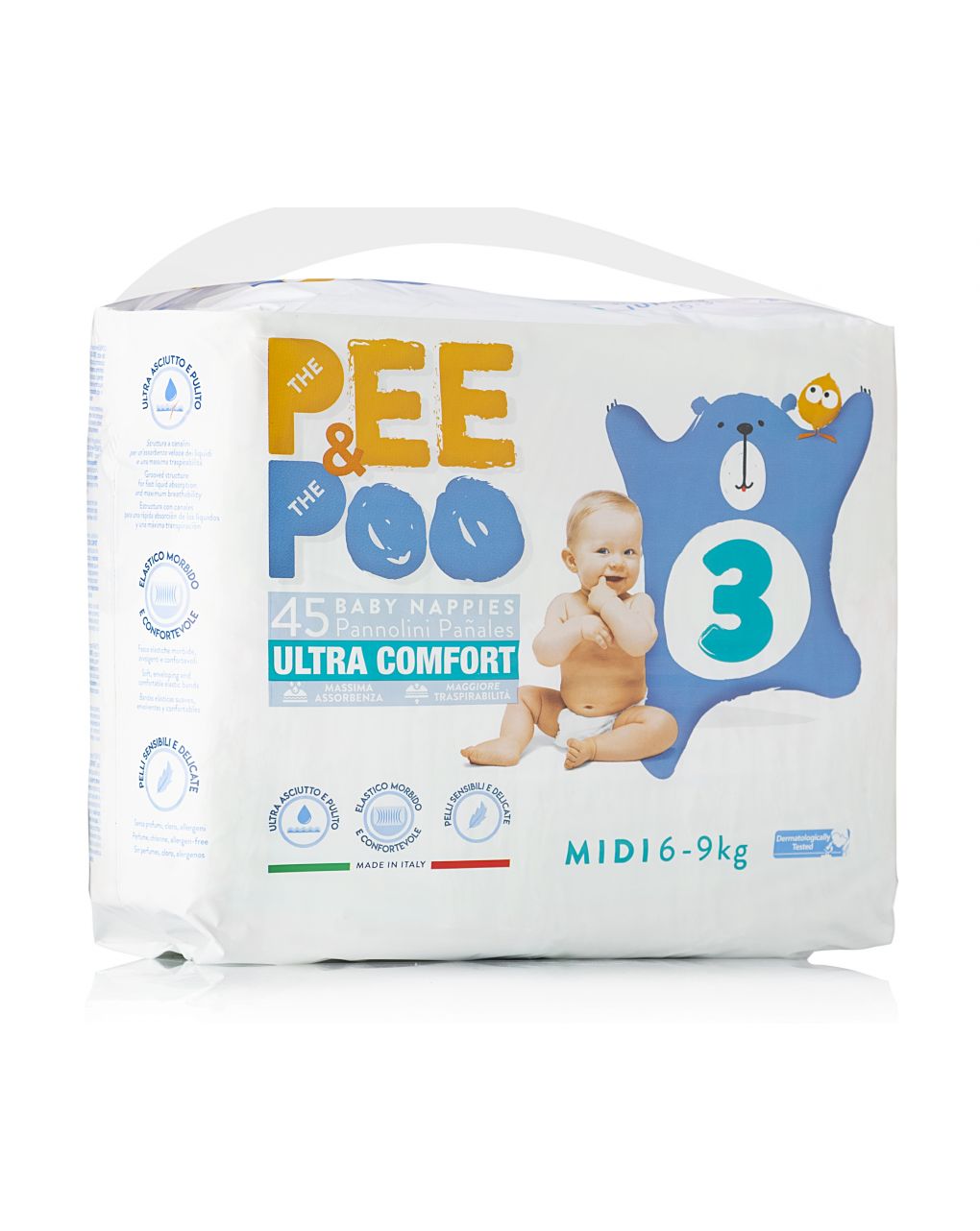 Pee&poo - midi tg 3 45 pz