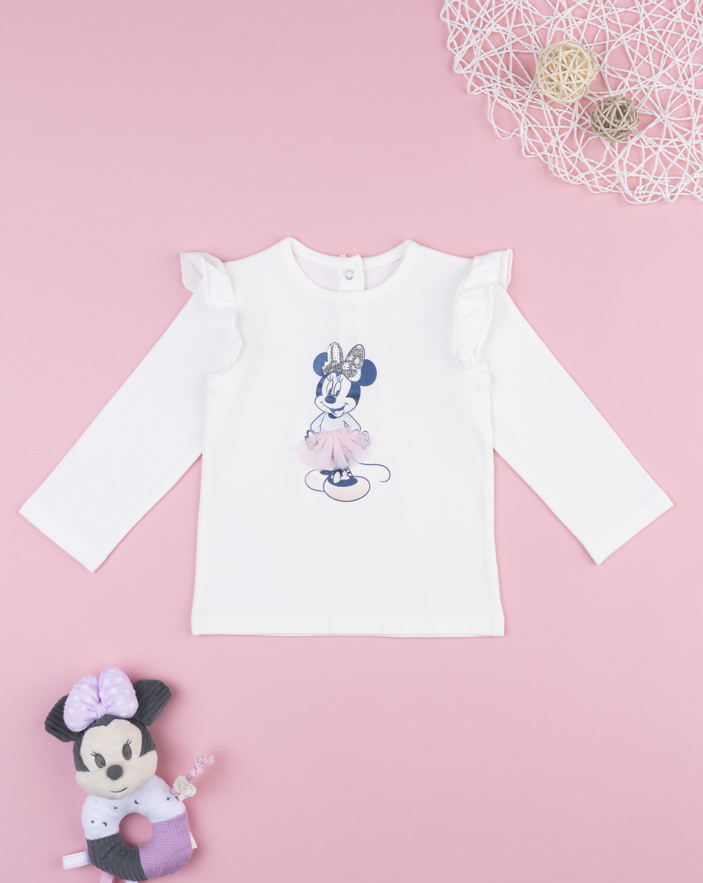 T-shirt bimba minnie frill