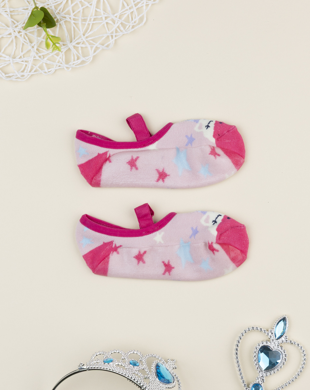 Ballerine bimba fucsia unicorno