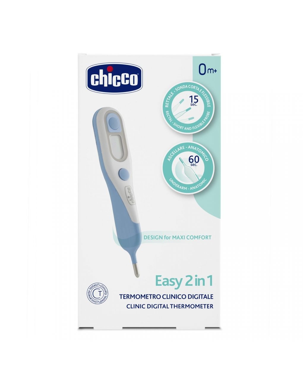 Termometro easy 2 in 1 - chicco