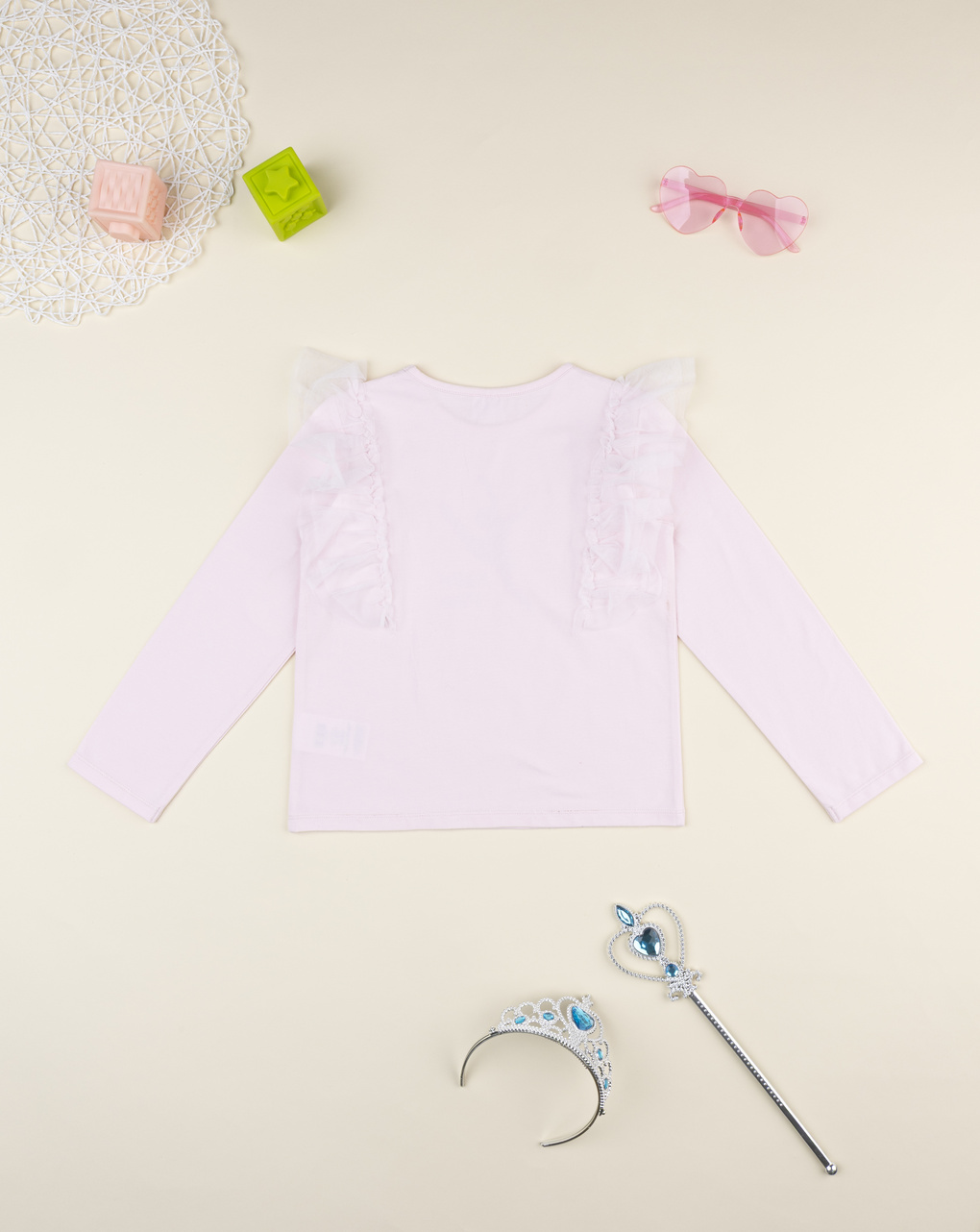 T-shirt bimba rosa ballerina
