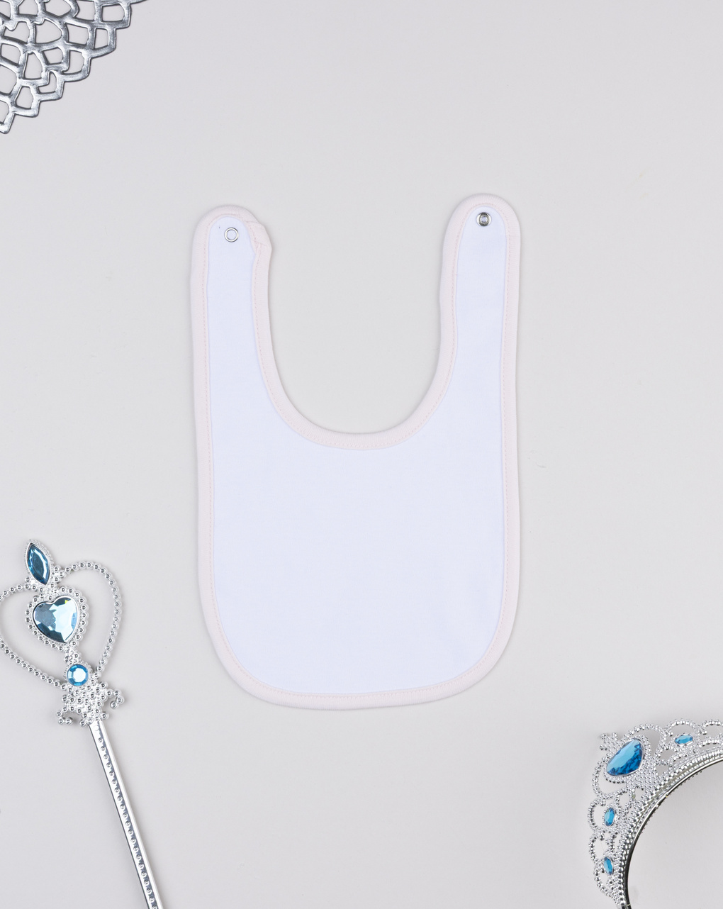 Bavaglino bimba unicorni allover