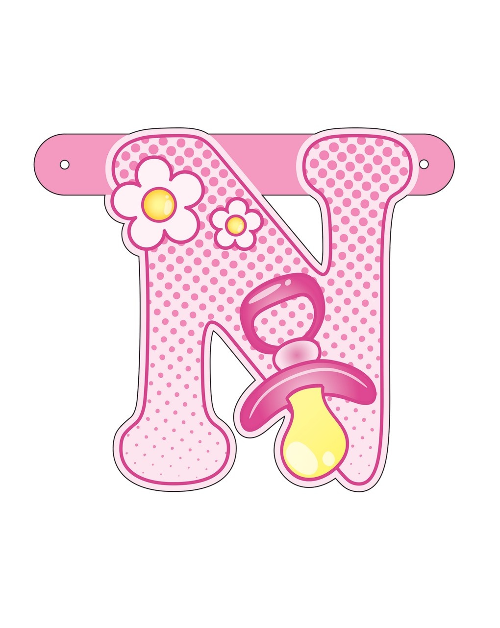 Festone benvenuta 215x15 cm - misura xl