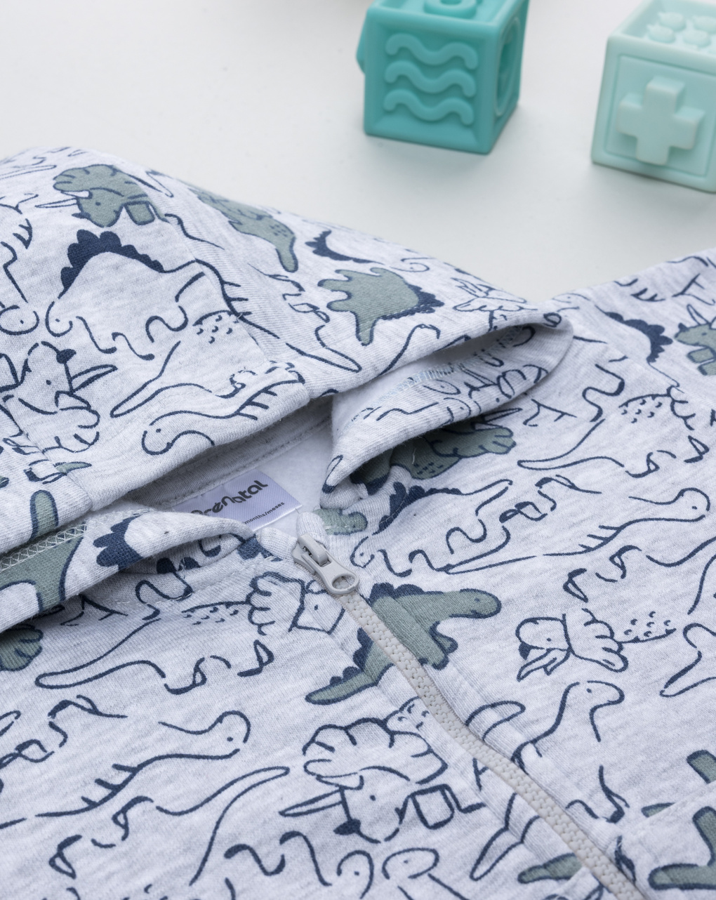 Completo jogging bimbo grigio  dino