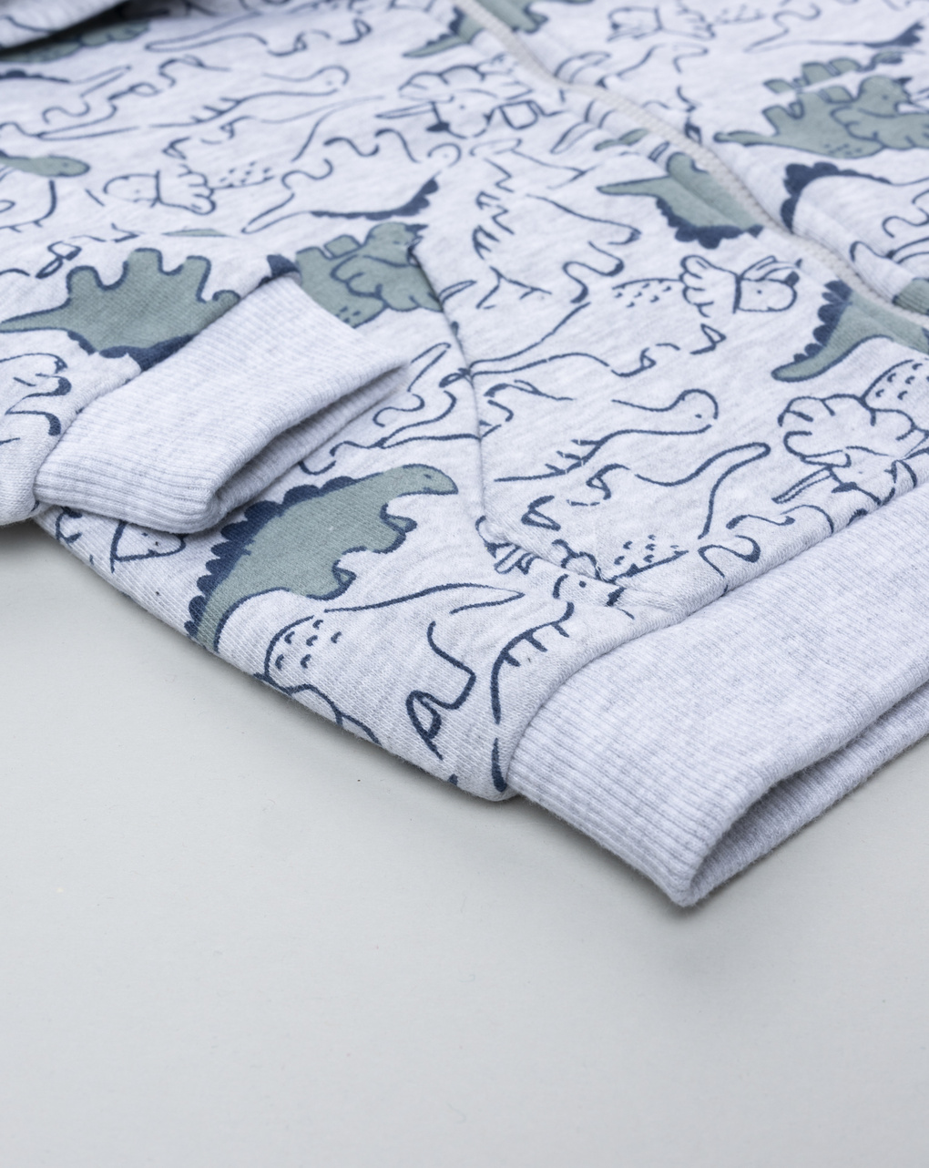 Completo jogging bimbo grigio  dino