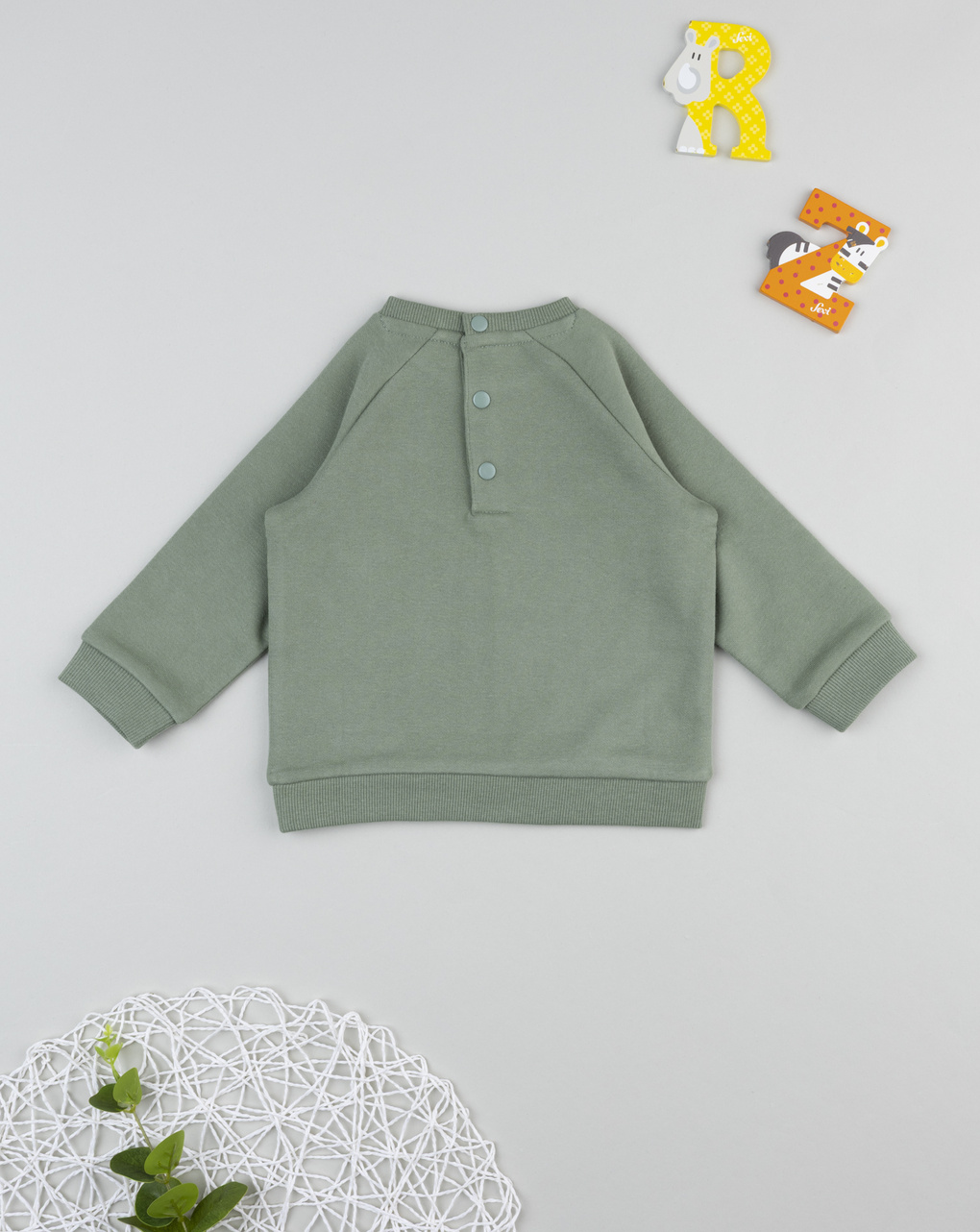 Felpa bimbo verde little friends