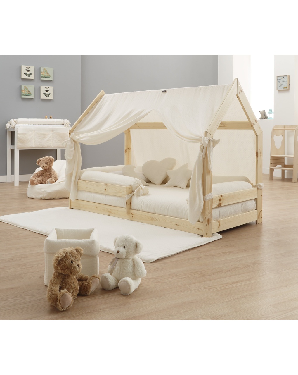 Letto experience metodo montessori bianco - italbaby