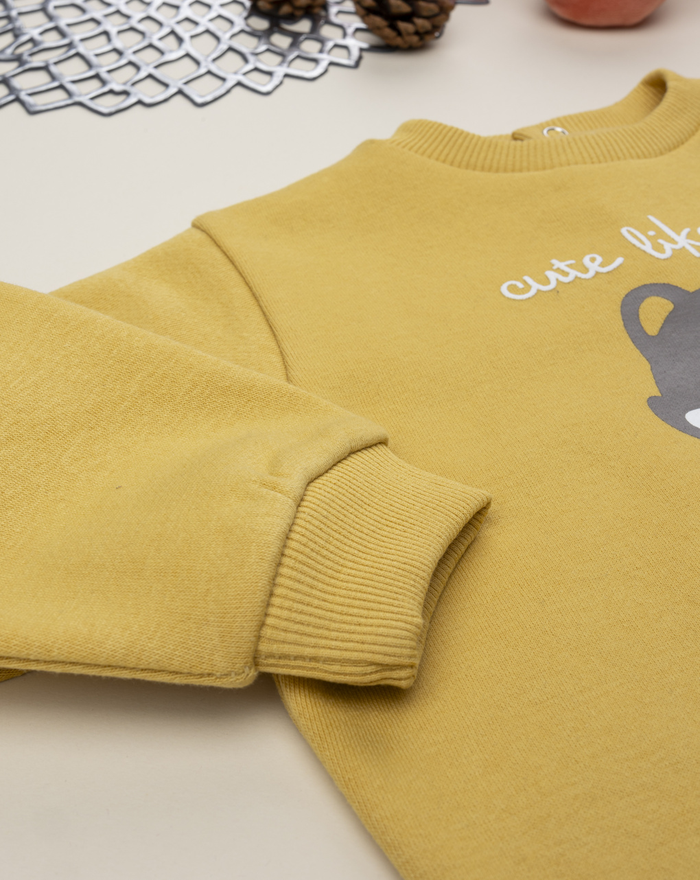 Completo jogging bimbo giallo/blu