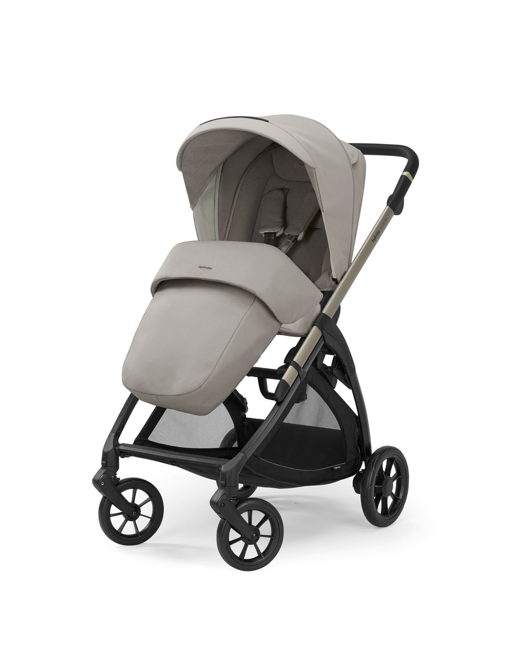 Passeggino electa telaio iridio black colore battery beige - inglesina