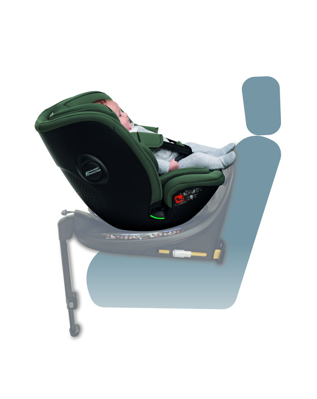 Seggiolino auto disk grow i-size - foppapedretti