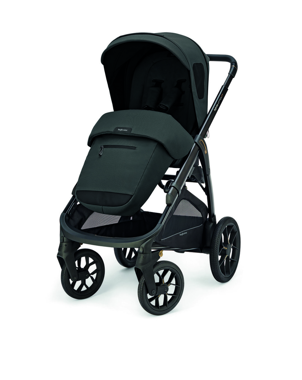 Aptica xt system duo colore magnet grey con telaio nero - inglesina