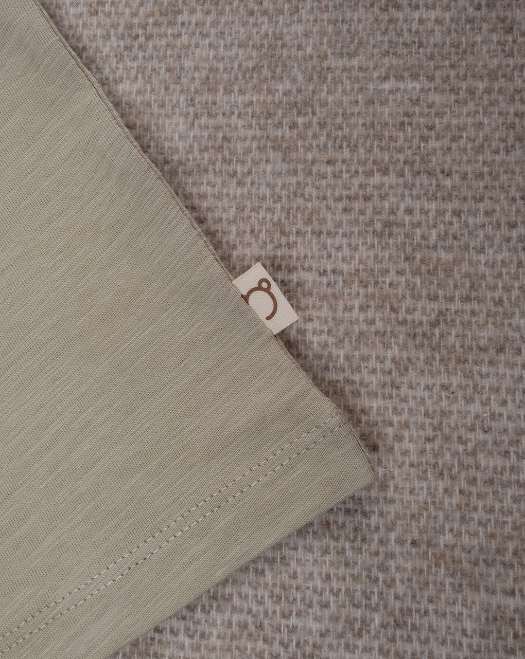 T-shirt bimbo verde righe