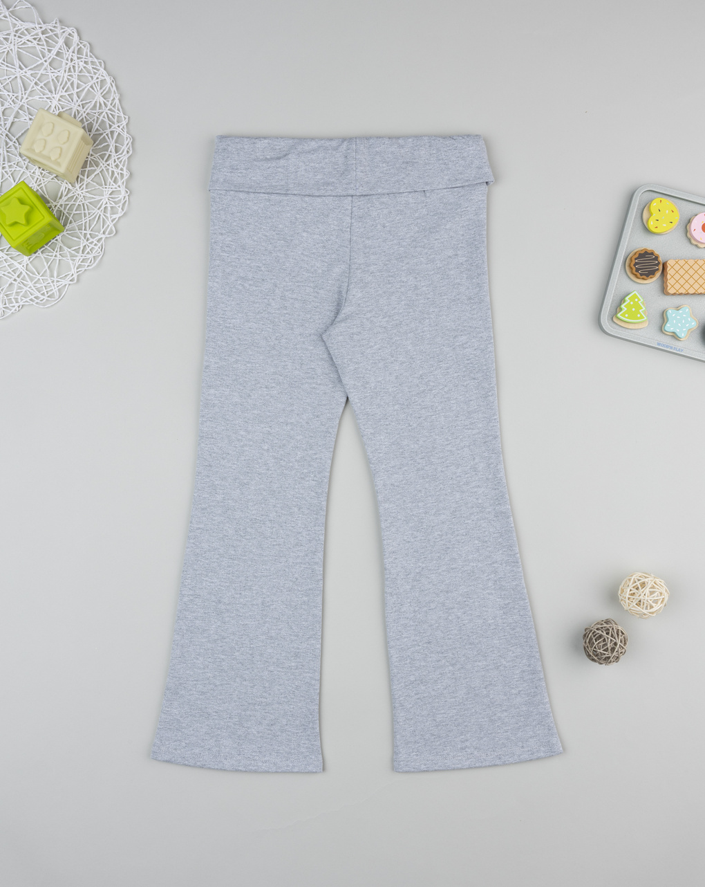 Pantalone bambina grigio ballerina