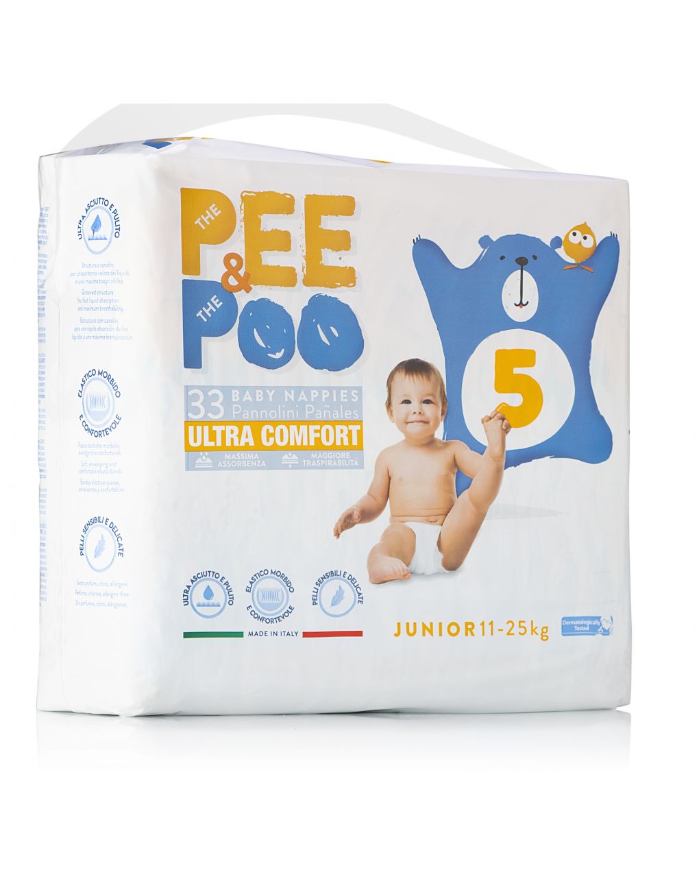 Pee&poo - junior tg5 33 pz