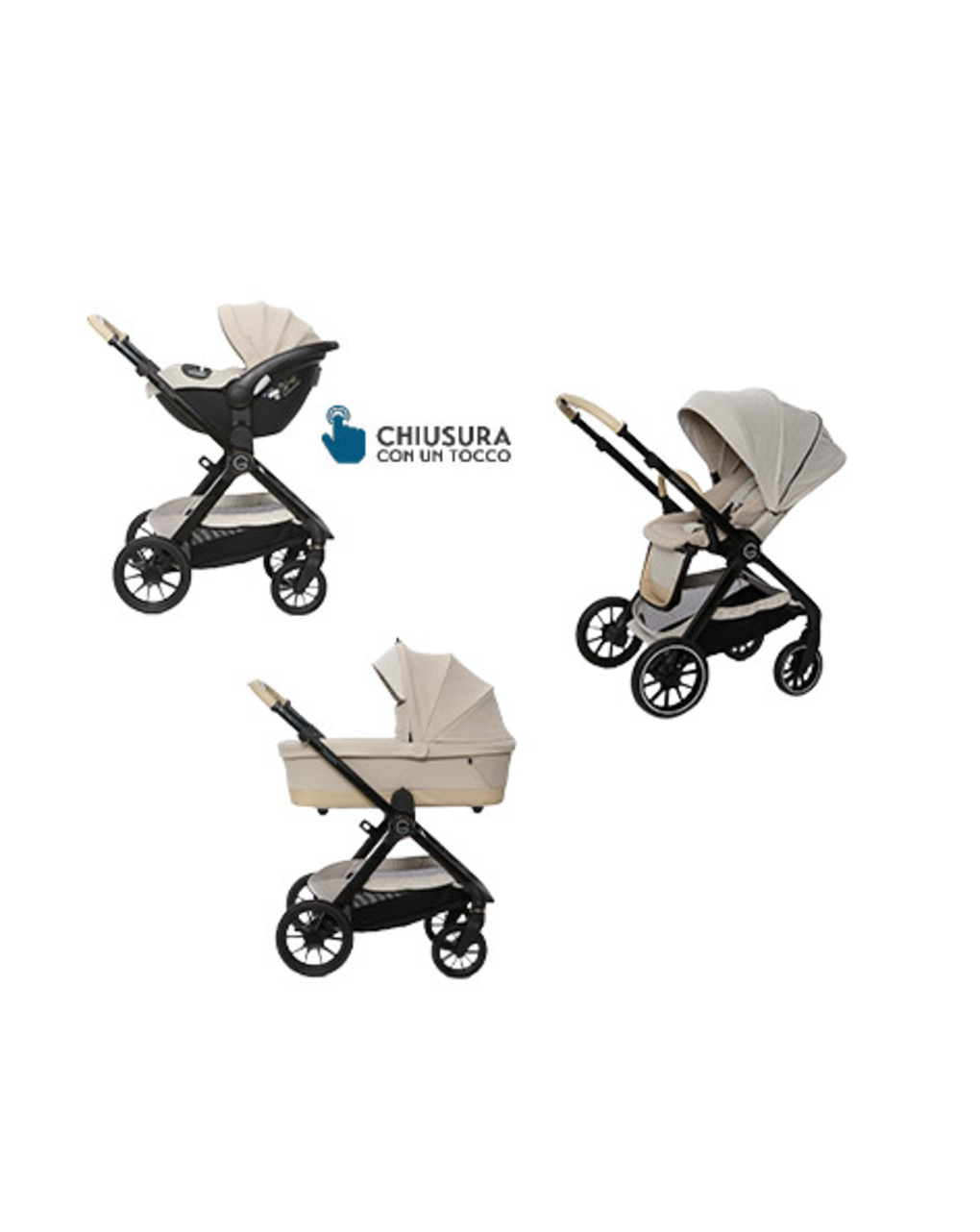 Trio g-comfort beige - giordani