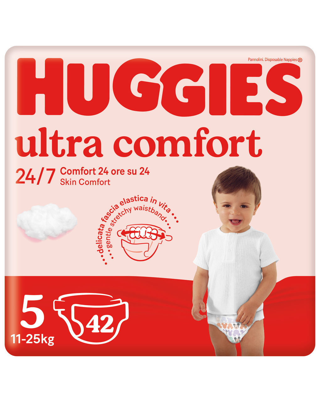 Pannolini little movers tg.5 – 42 pezzi – huggies