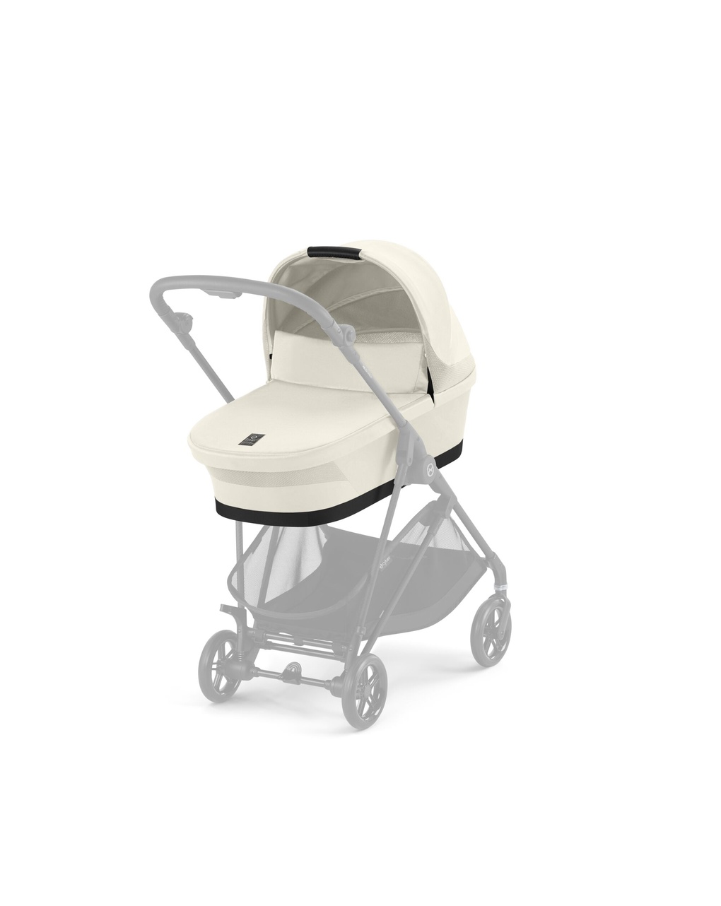 Navicella melio cot/canvas white-light beige - cybex