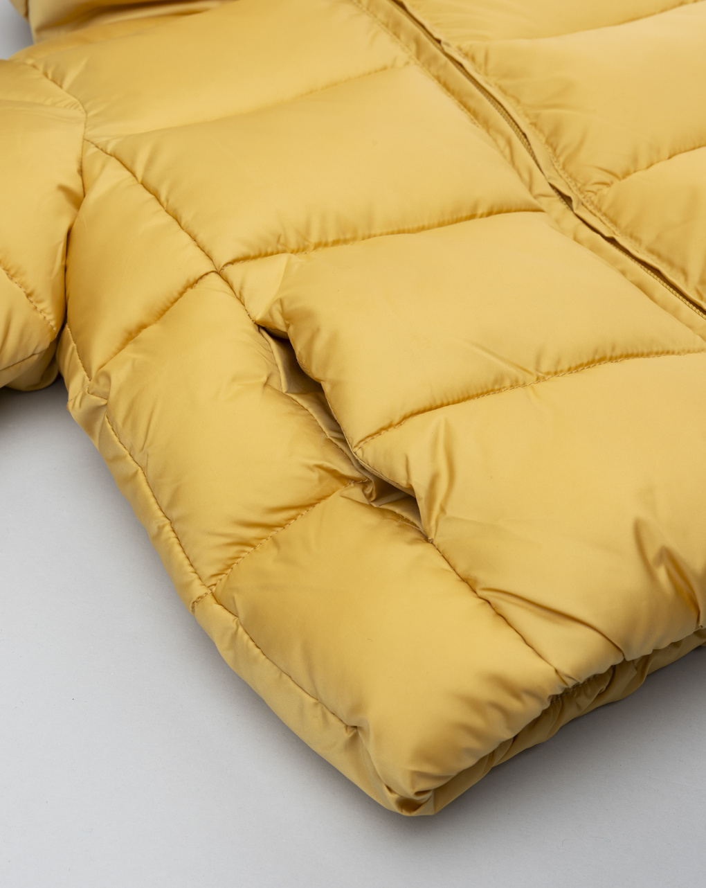 Piumino bimbo giallo pile interno