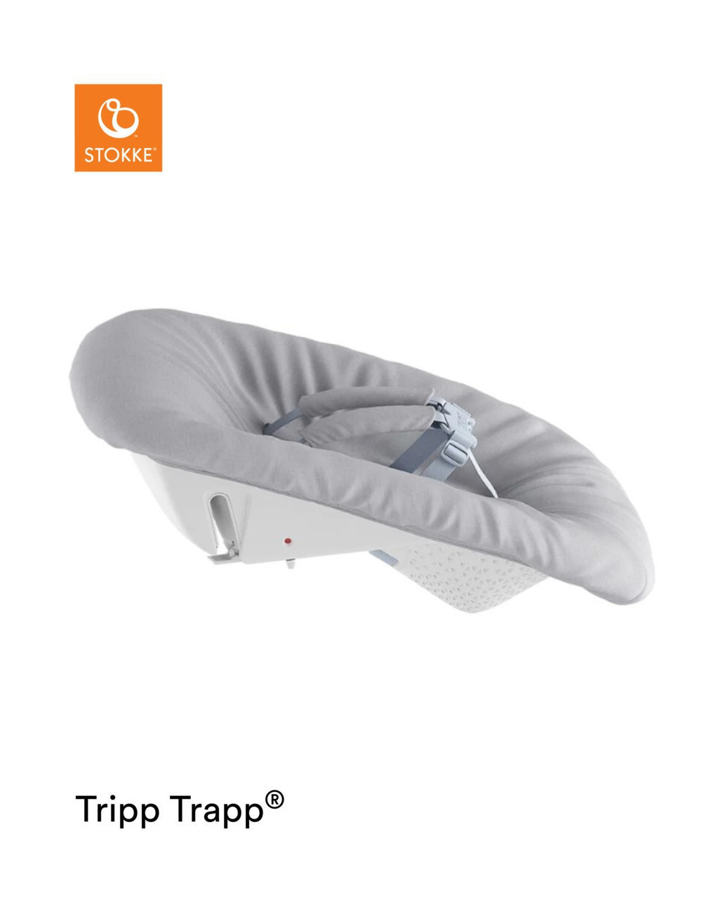 Tripp trapp® newborn set con gancio appendigiochi  - grigio