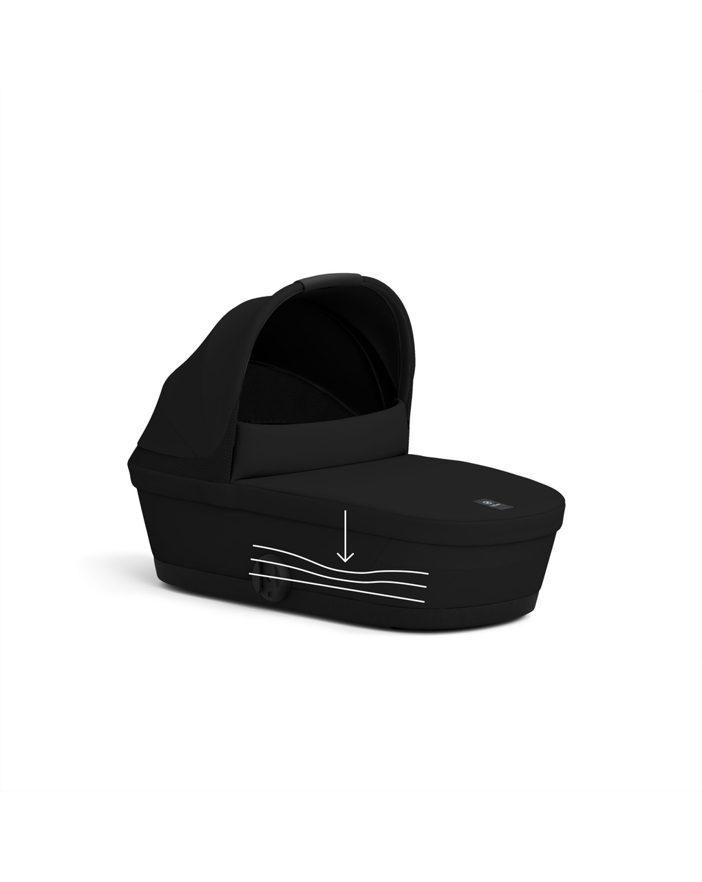 Navicella melio cot/magic black - cybex