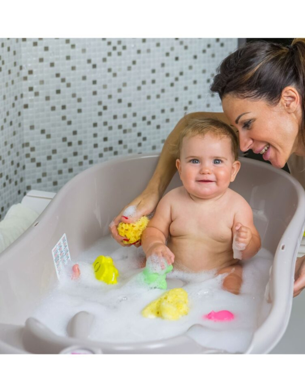 Vasca onda verde 0-12 mesi - ok baby