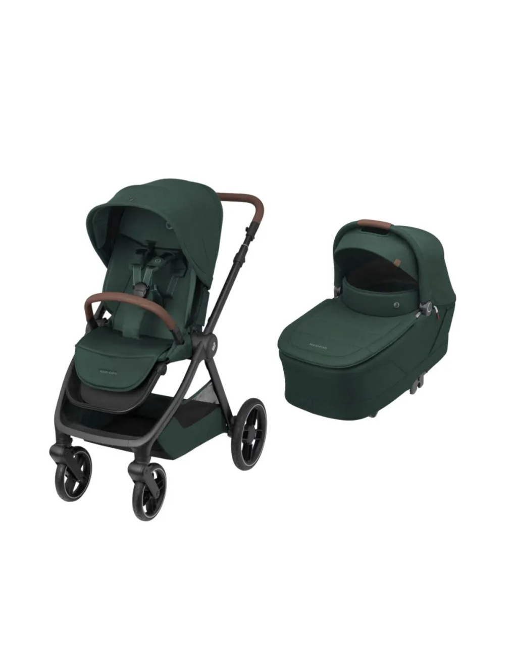 Duo oxford plus twilic green (passeggino+navicella) - maxi cosi