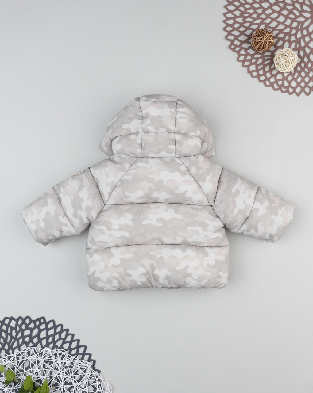 Giubbino camouflage neonato