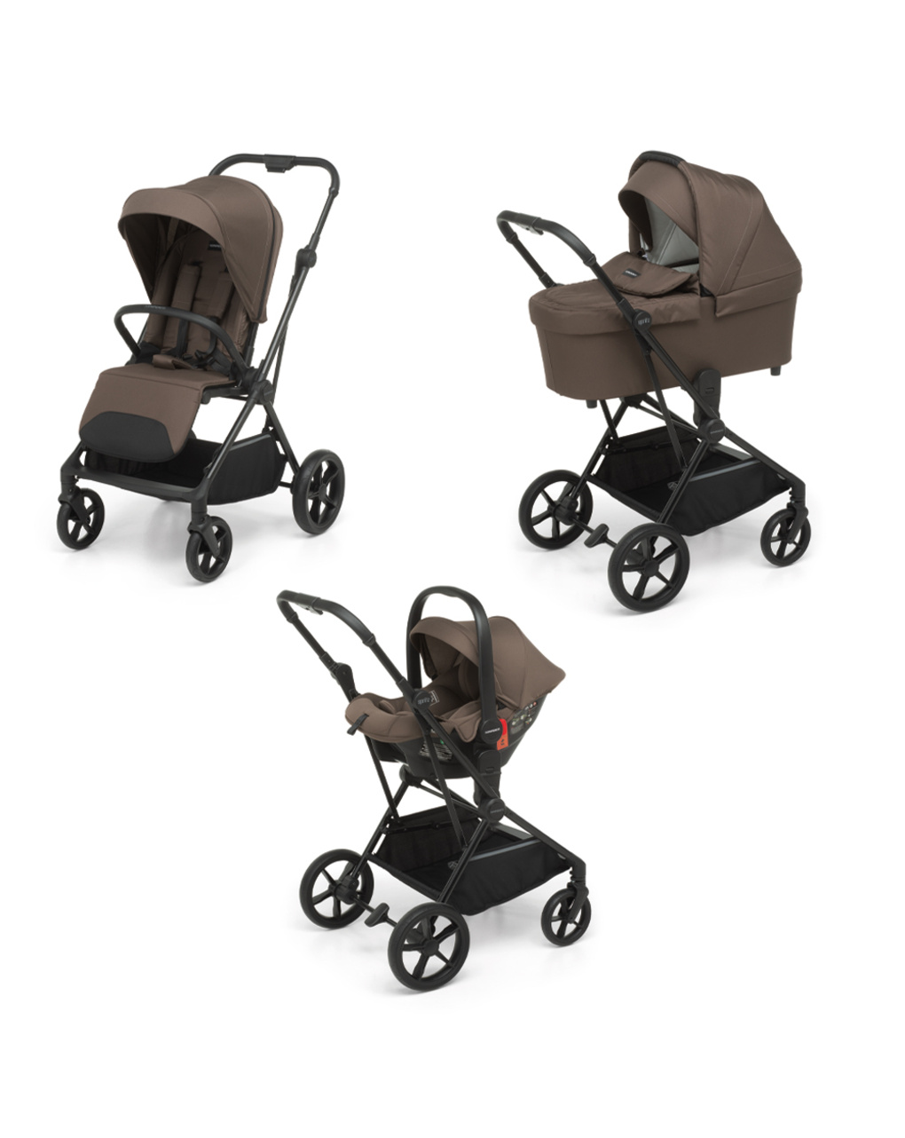 Trio spritz car seat spritz i-size cacao - foppapedretti