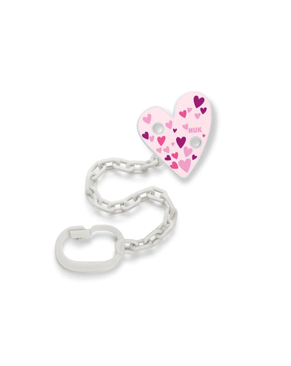 Portaciuccio (1x) con clip di sicurezza fantasie assortite - nuk