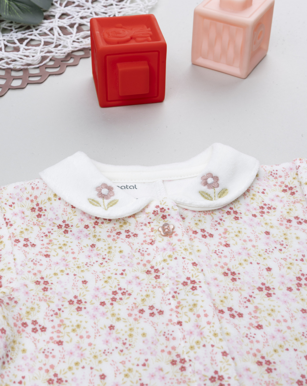 Tutina neonata fiorellini allover