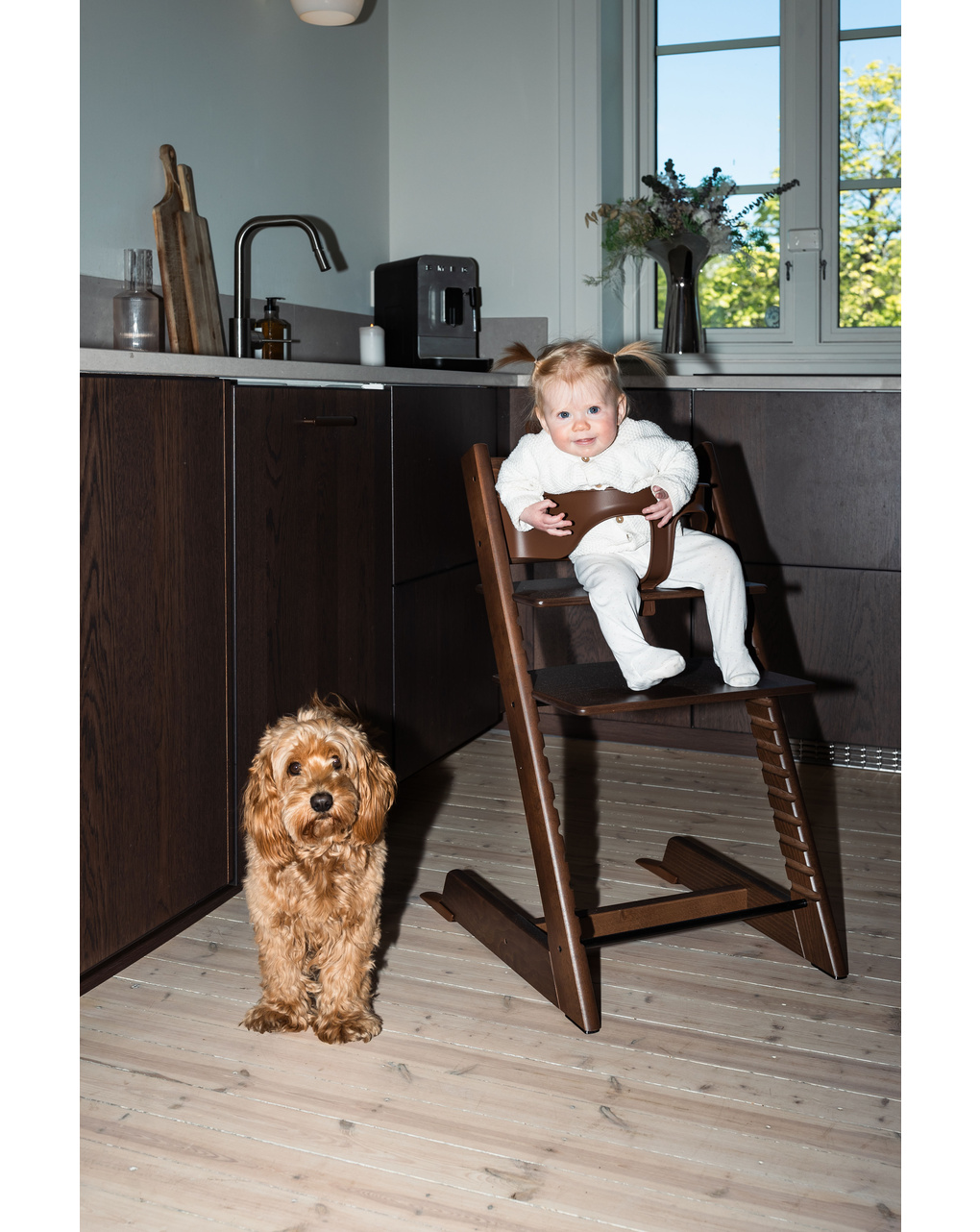Tripp trapp® sedia - warm brown  - stokke®