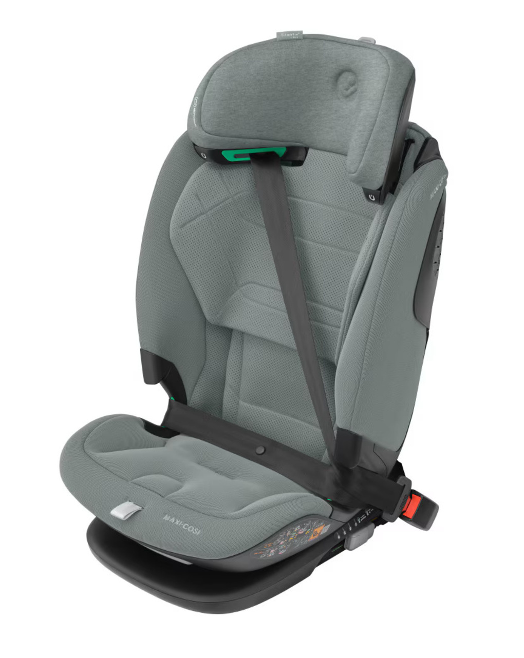 Seggiolino auto titan pro i-size authentic grey - maxi cosi