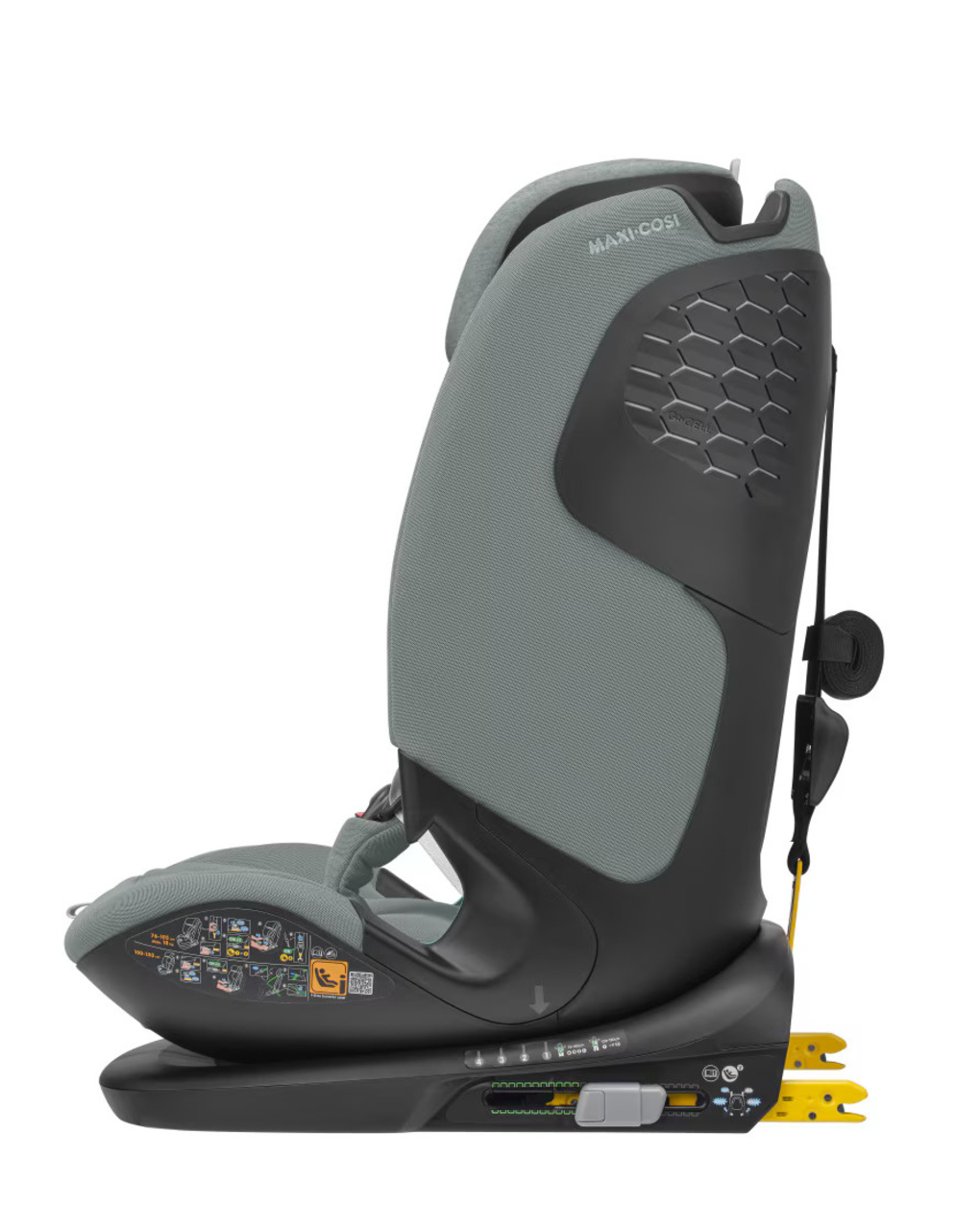 Seggiolino auto titan pro i-size authentic grey - maxi cosi
