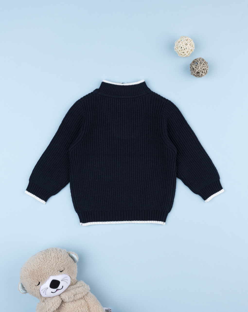 Maglia bimbo blu cagnolino