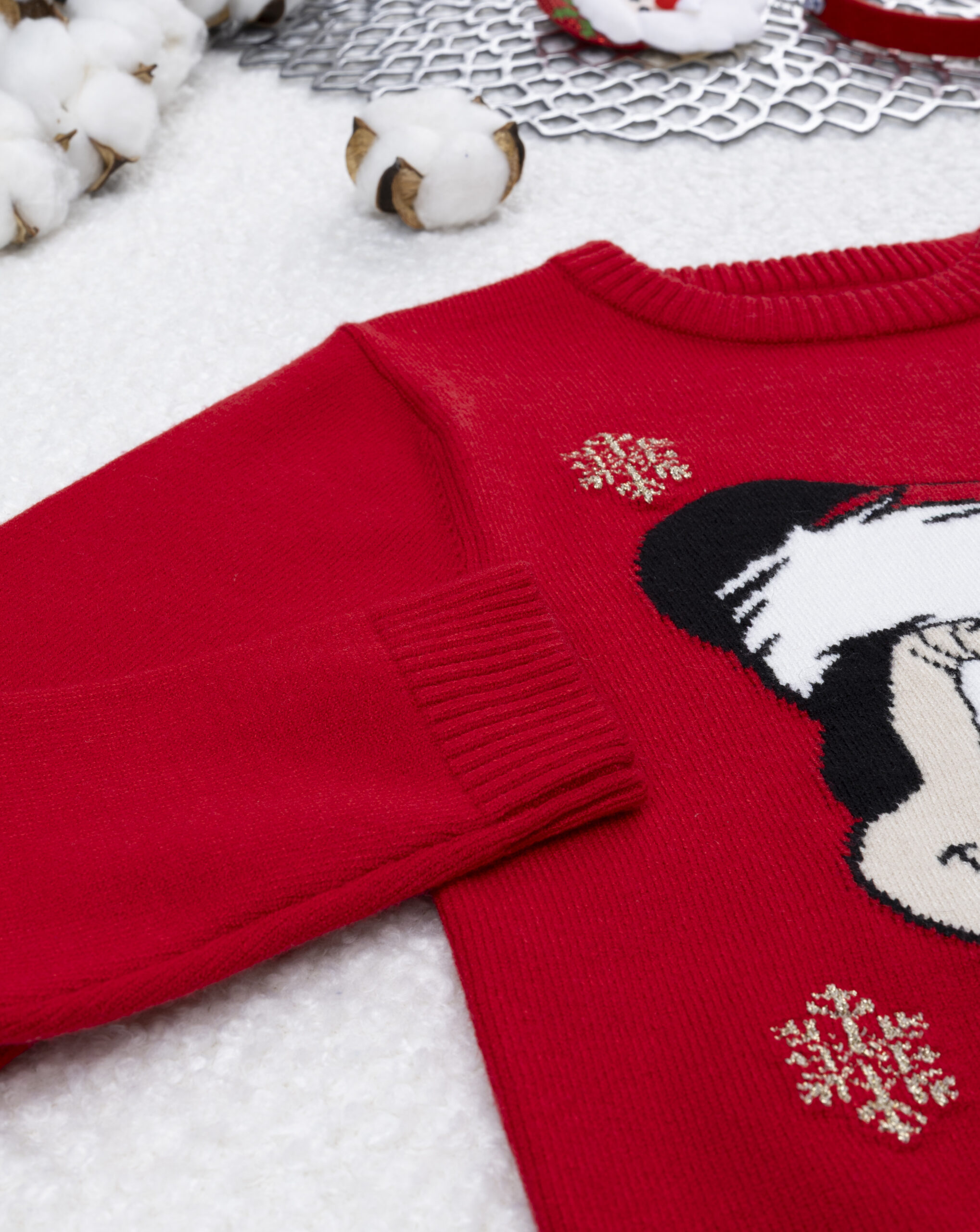 Maglione bimba natale minnie