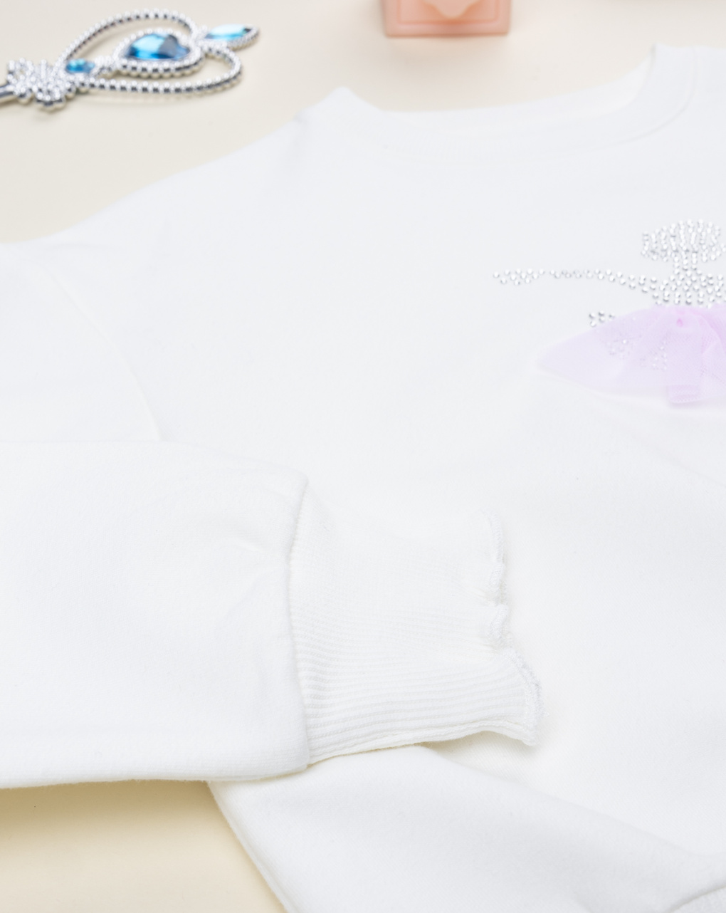 Felpa bimba ballerina